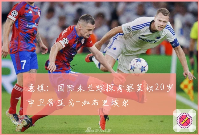 意媒：国际米兰球探考察莱切20岁中卫蒂亚戈-加布里埃尔